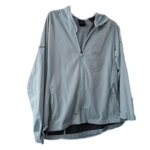 Adidas Windbreaker Mint and Gray